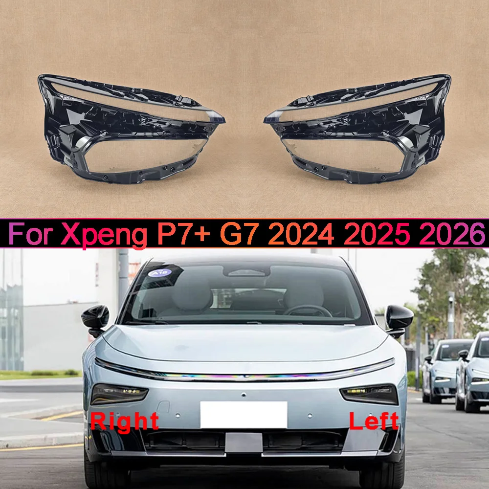 Headlight Cover Transparent Lampshade Lamp For Xpeng P7+ G7 2024 2025 2026 Case Headlamp Shell Plexiglass Replace Original Lens
Headlight Cover Transparent Lampshade Lamp For Xpeng P7+ G7 2024 2025 2026 Case Headlamp Shell Plexiglass Replace Original Lens