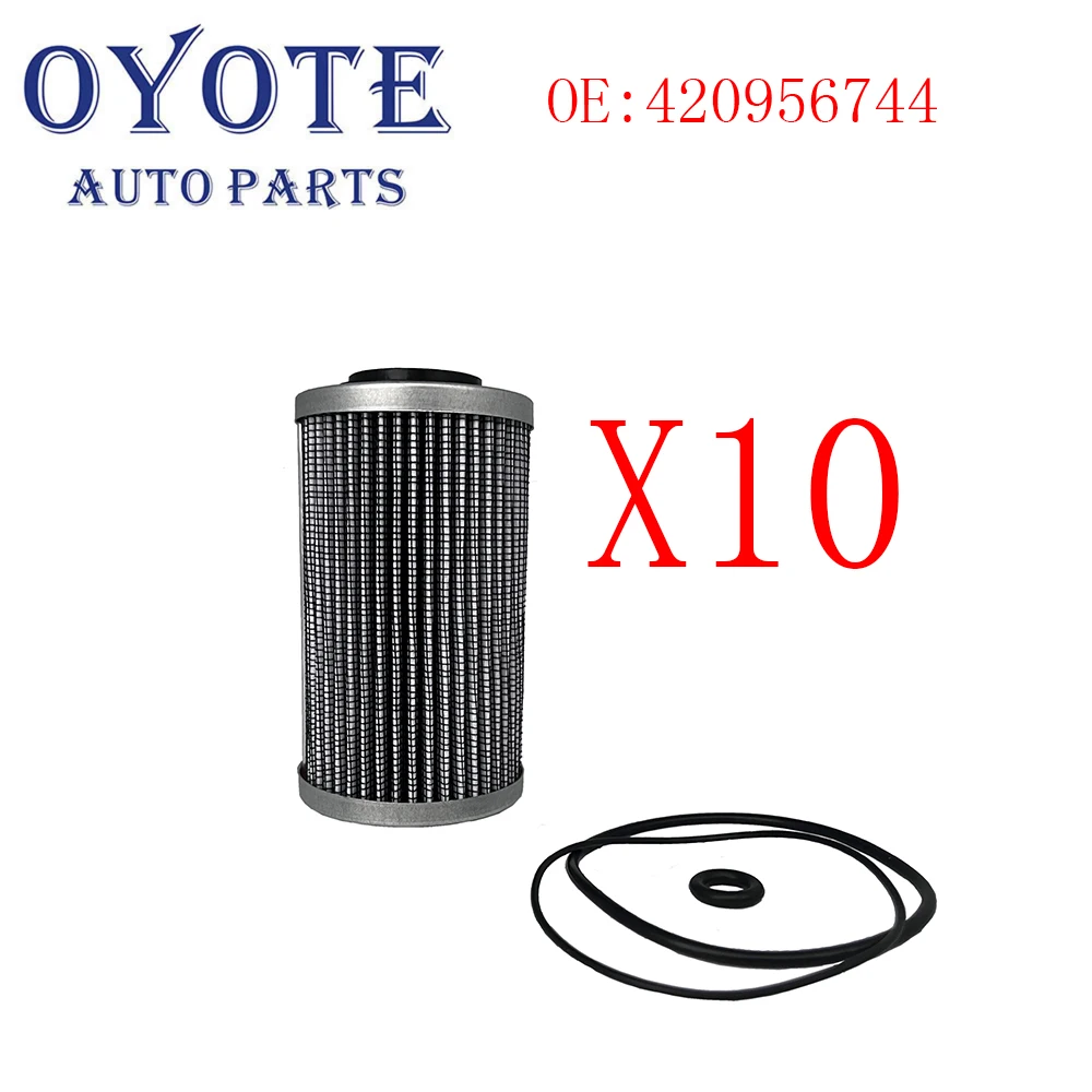 OYOTE 10Pcs Car Oil Filter Element for GTX300 GTI130/155/170 RXP300 GTR230 RXT300 RXT X GTX 170/230/300 RXP-X RXT- 420956744
OYOTE 10Pcs Car Oil Filter Element for GTX300 GTI130/155/170 RXP300 GTR230 RXT300 RXT X GTX 170/230/300 RXP-X RXT- 420956744