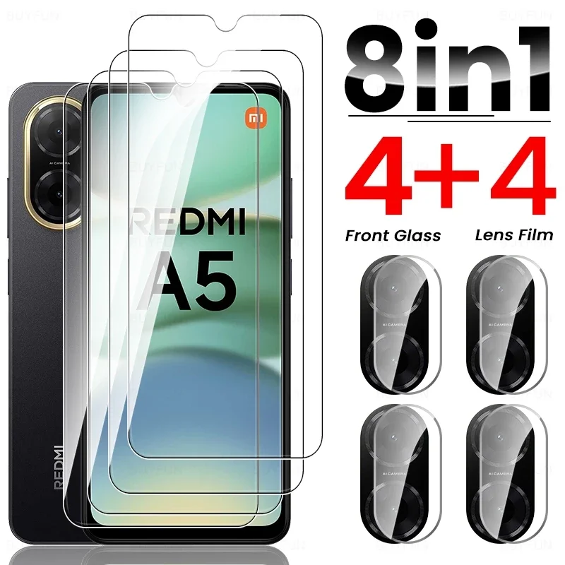 8 In 1 9H Tempered Glass Screen Protectors For Xiaomi Redmi A5 4G Camera Glass Xiomi RedmiA5 Redmy Readmi A5 A 5 5A Phone Films
8 In 1 9H Tempered Glass Screen Protectors For Xiaomi Redmi A5 4G Camera Glass Xiomi RedmiA5 Redmy Readmi A5 A 5 5A Phone Films