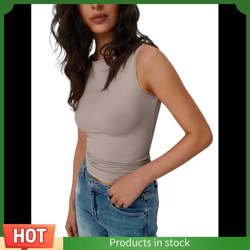Intuitive Women Going Out Summer Tank Tops Casual Basic Sleeveless Shirt Vacation Fashion Outfit Clothes
Intuitive Women Going Out Summer Tank Tops Casual Basic Sleeveless Shirt Vacation Fashion Outfit Clothes