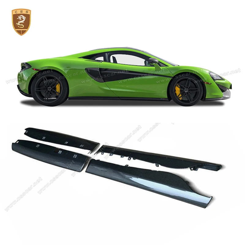 Side Skirt Extension Lip Bumper Spoiler Splitter Side Protector For McLaren 540 / 570S Original OEM Style Car Protection Kits
Side Skirt Extension Lip Bumper Spoiler Splitter Side Protector For McLaren 540 / 570S Original OEM Style Car Protection Kits