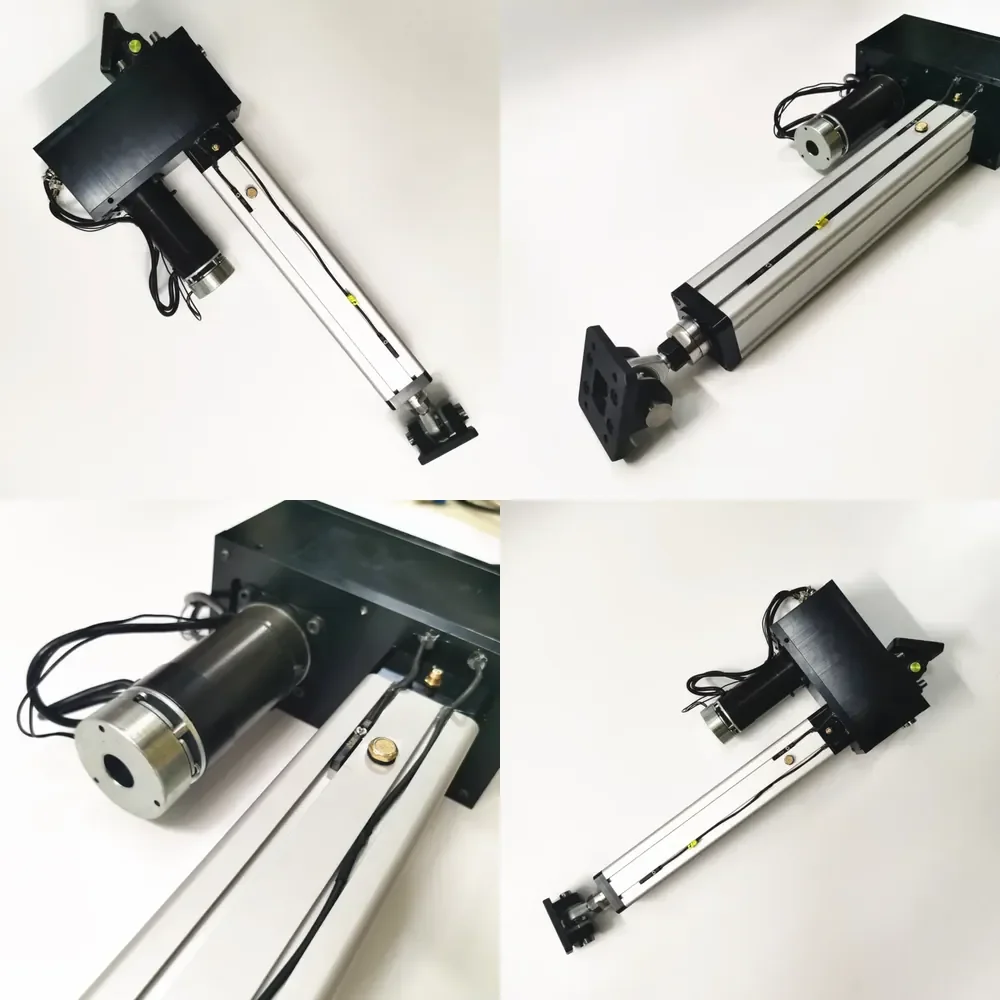 High Speed Electric Cylinder Linear Actuator 200mm/s with Brushless Dc Motor and Inside Driver
High Speed Electric Cylinder Linear Actuator 200mm/s with Brushless Dc Motor and Inside Driver