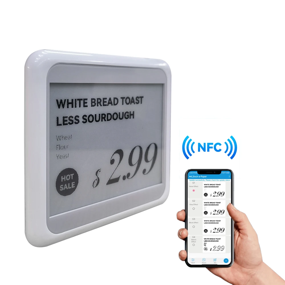 Electronic Price Tags With Pictures Electronic Label Ink Screen Nfc Without Battery
Electronic Price Tags With Pictures Electronic Label Ink Screen Nfc Without Battery