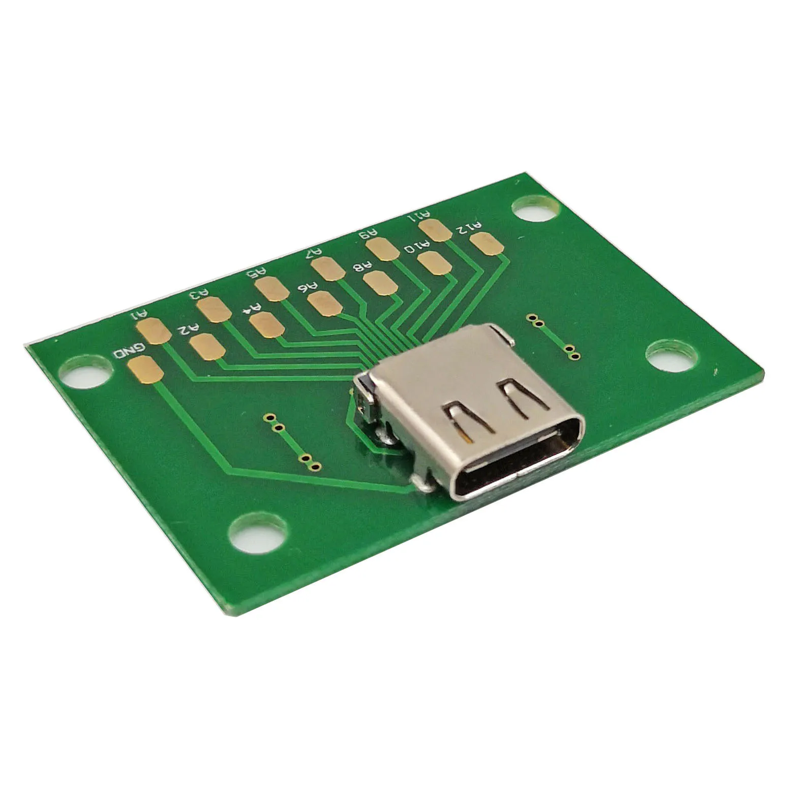 5pcs Type C Female Tester Board USB 3.1 24 Pin Female Connector Breakout for Current Conductivity Test
5pcs Type C Female Tester Board USB 3.1 24 Pin Female Connector Breakout for Current Conductivity Test