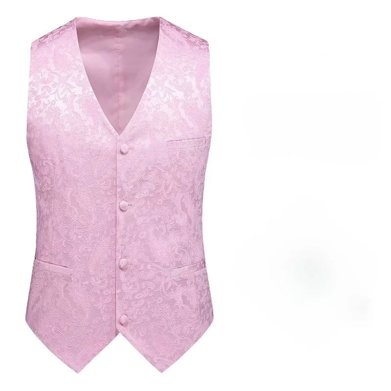 European size men's luxury jacquard vest for suits, suitable for business casual wear, weddings, and party occasions.
European size men's luxury jacquard vest for suits, suitable for business casual wear, weddings, and party occasions.