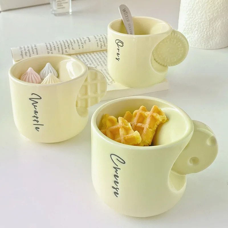 Creative Cream Colored Ceramic Dessert Home Office Ins Couple Water Milk Coffee Cup
Creative Cream Colored Ceramic Dessert Home Office Ins Couple Water Milk Coffee Cup
