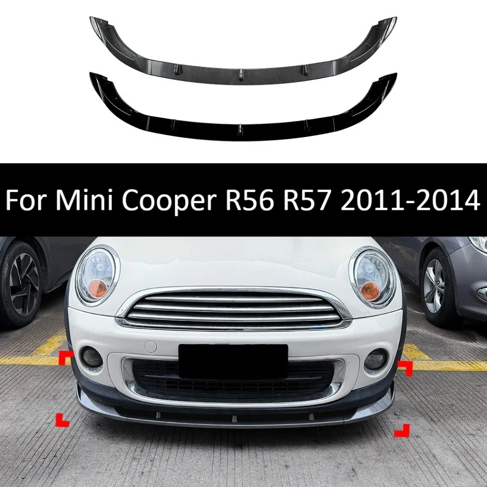 Front Lip Spoiler For Mini Cooper R56 R57 2011-2014 Bumper Splitter Body Kit Exterior Tuning Auto Accessories Car Parts Trim Kit
Front Lip Spoiler For Mini Cooper R56 R57 2011-2014 Bumper Splitter Body Kit Exterior Tuning Auto Accessories Car Parts Trim Kit