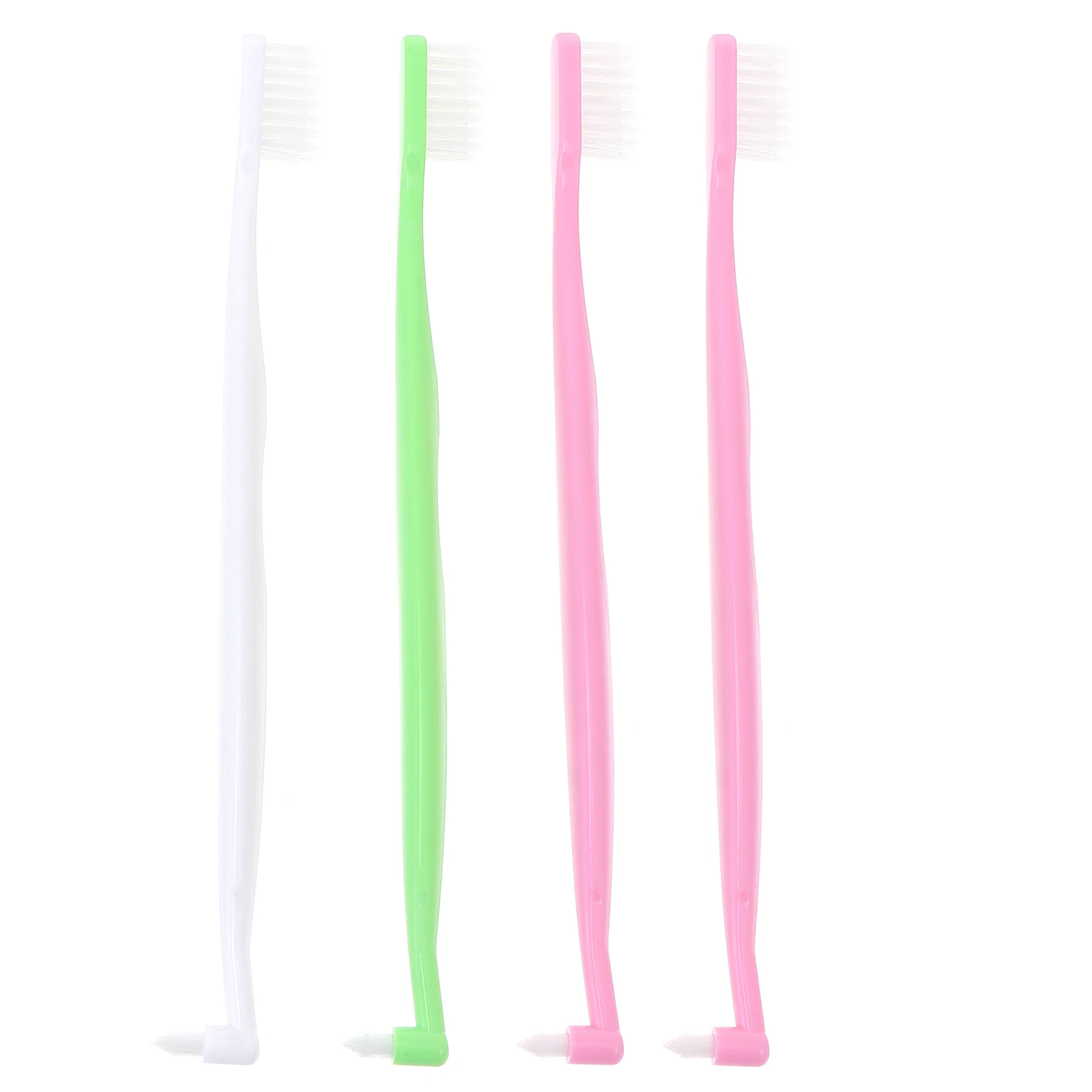4pcs Interdental Toothbrush for Wisdom Teeth Dual Heads Tapered Bristles PP Gum Cleaning Daily Replacement
4pcs Interdental Toothbrush for Wisdom Teeth Dual Heads Tapered Bristles PP Gum Cleaning Daily Replacement
