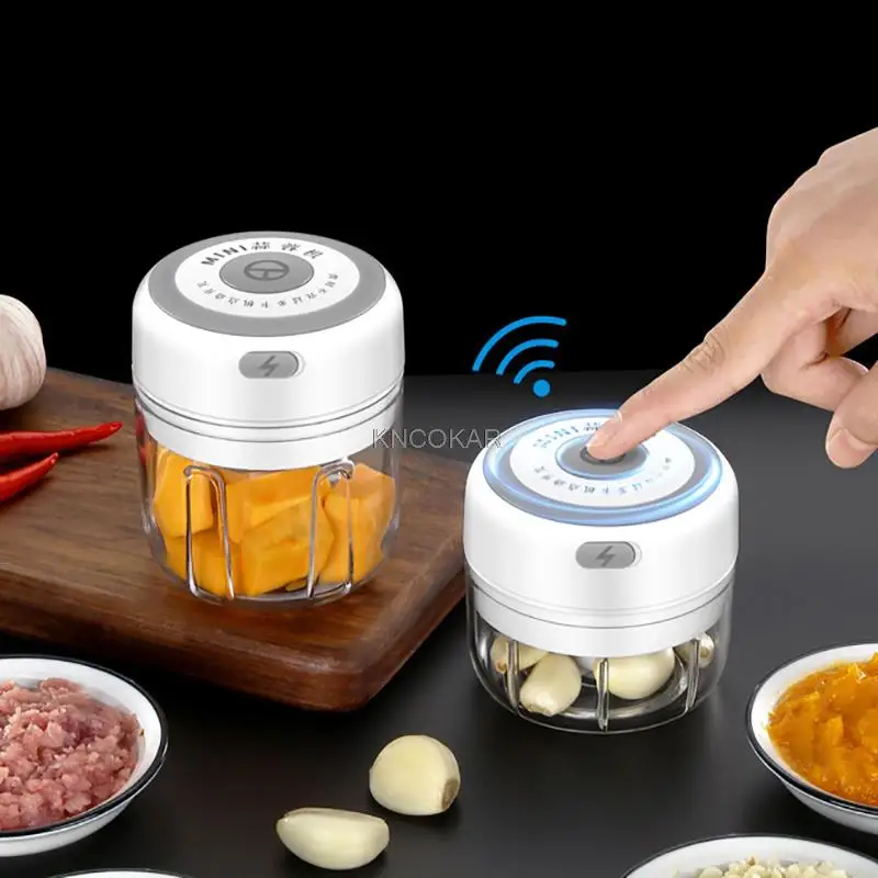Electric Wireless Chopper Garlic Masher Meat Grinder Durable Mini Food Garlic Maker USB Charging Kitchen Crusher Chopper
Electric Wireless Chopper Garlic Masher Meat Grinder Durable Mini Food Garlic Maker USB Charging Kitchen Crusher Chopper