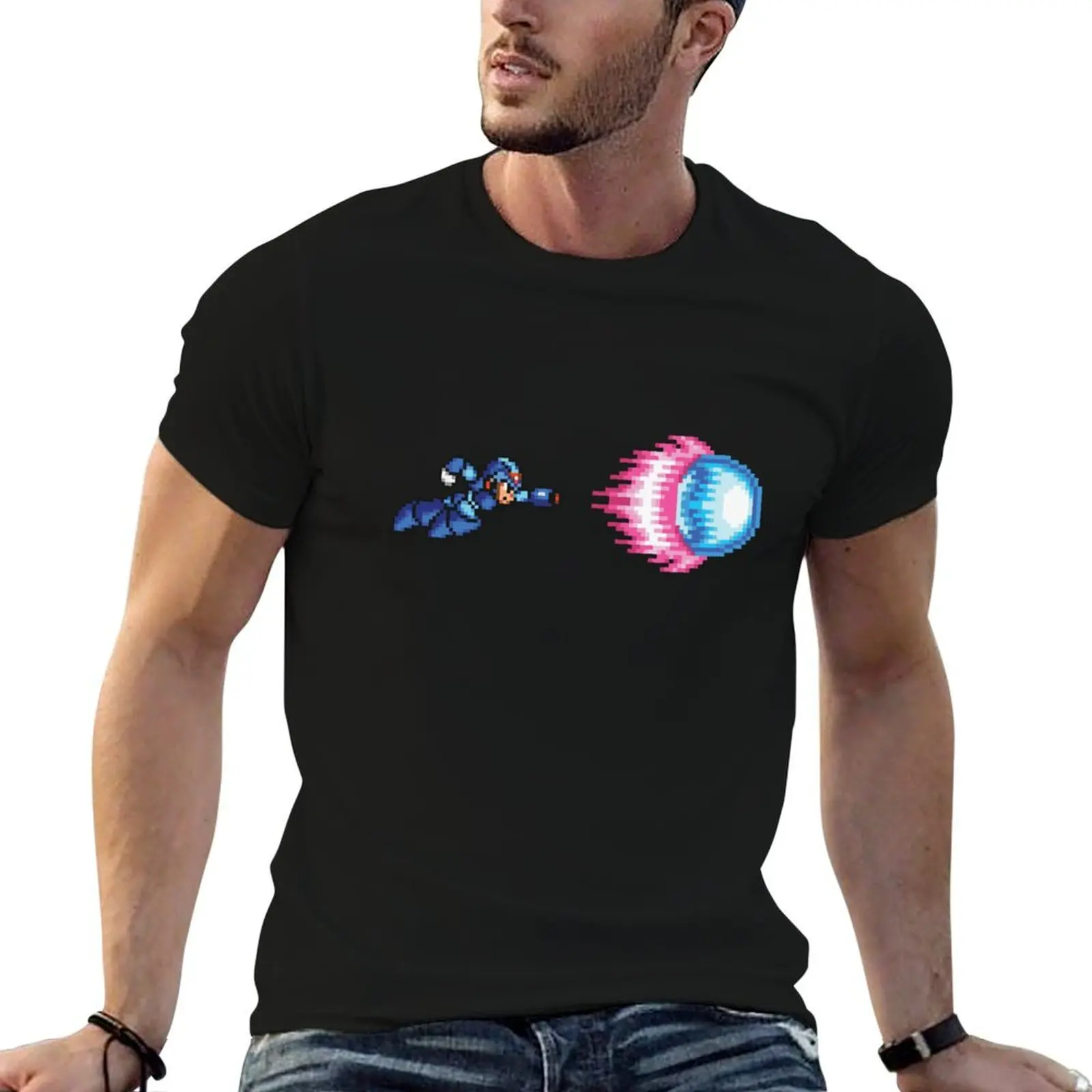 Dash Shot - Mega Man X T-Shirt men t shirt cotton 100% t shirt man designer t shirts for man cotton soft T-shirt
Dash Shot - Mega Man X T-Shirt men t shirt cotton 100% t shirt man designer t shirts for man cotton soft T-shirt