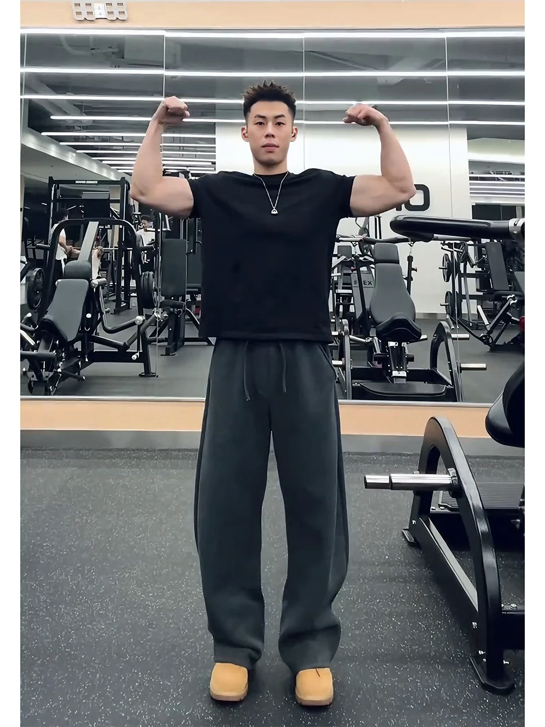 Deep ey Fce Lined Fitn Sports Pants Men's Winter Casual Straight Leg High Waist Lengthened Straight Cut Sweatpants
Deep ey Fce Lined Fitn Sports Pants Men's Winter Casual Straight Leg High Waist Lengthened Straight Cut Sweatpants