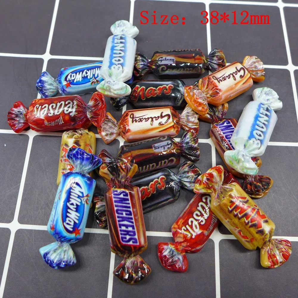 4pcs Simulation Sweets Flat Bottom Pendant Sugar Printed Candies Food Decor Candy Resin Accessories DIY Phone Case Decor
4pcs Simulation Sweets Flat Bottom Pendant Sugar Printed Candies Food Decor Candy Resin Accessories DIY Phone Case Decor