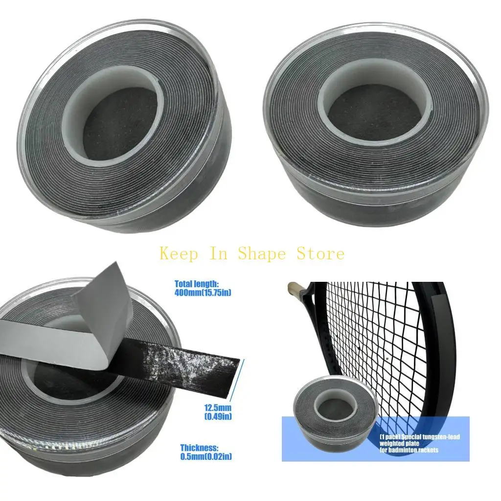 U1JC Alloy Badminton Racket Weight Balance Strips Balance Weight Plate
U1JC Alloy Badminton Racket Weight Balance Strips Balance Weight Plate