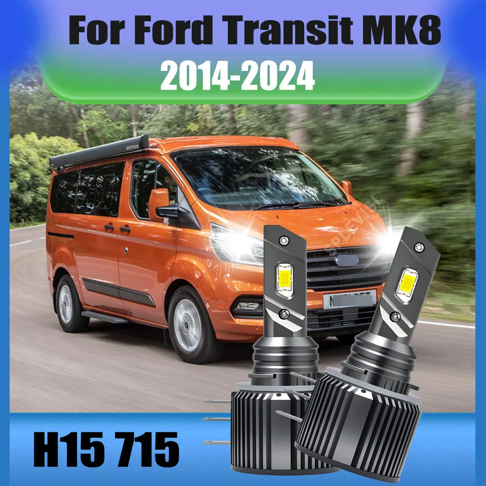 Led DRL Headlight High Bulbs 9-16V For All-Weather Bulbs For Ford Transit MK8 2014-2024 2015 2016 2017 2018 2019 2020 2021
Led DRL Headlight High Bulbs 9-16V For All-Weather Bulbs For Ford Transit MK8 2014-2024 2015 2016 2017 2018 2019 2020 2021