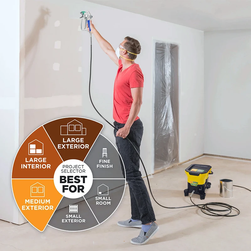 HotEasy and Efficient Spraying 7L Lithium Battery Wheel Design with 500W Strong Power Spray Painting Power Spray Guns
HotEasy and Efficient Spraying 7L Lithium Battery Wheel Design with 500W Strong Power Spray Painting Power Spray Guns