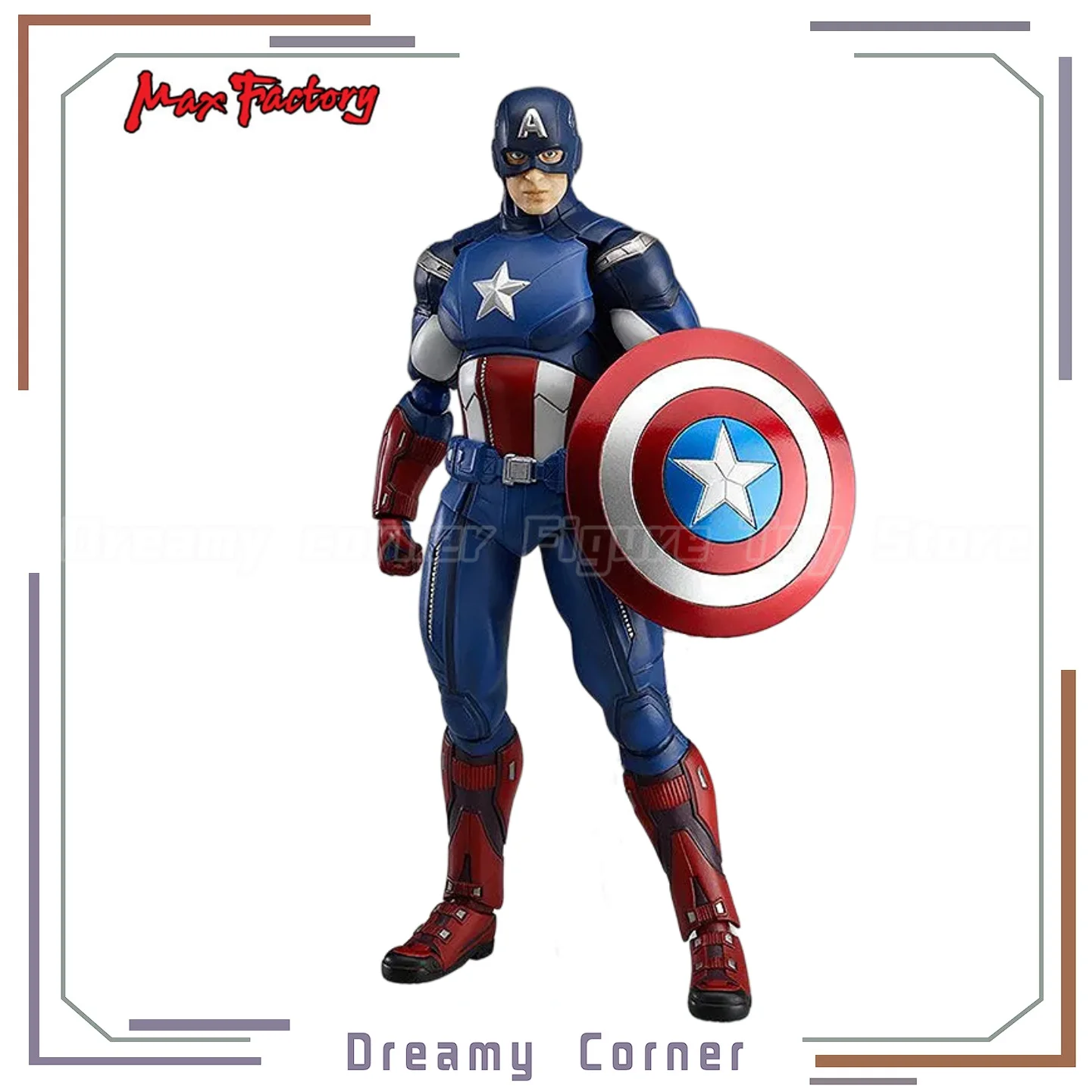 【In Stock】Max Factory Figma 226 Marvel Disk Wars: The Avengers Captain America Action Figure
【In Stock】Max Factory Figma 226 Marvel Disk Wars: The Avengers Captain America Action Figure
