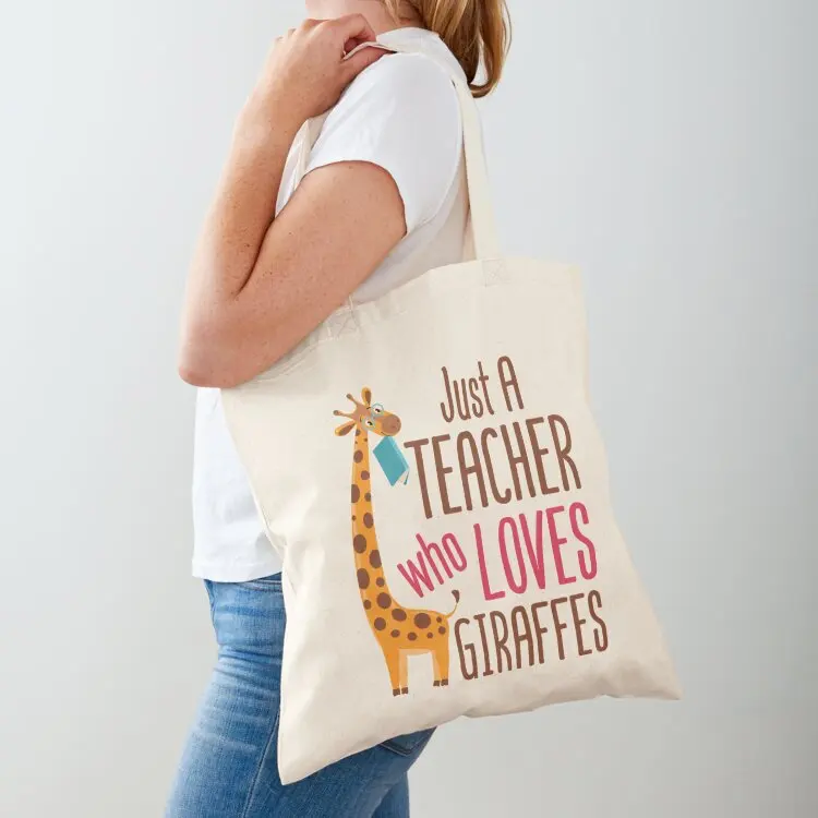 Just a Teacher Who Loves Giraffes Tote Bag Custom bag canvas tote bag ecological bags shopping trolley
Just a Teacher Who Loves Giraffes Tote Bag Custom bag canvas tote bag ecological bags shopping trolley