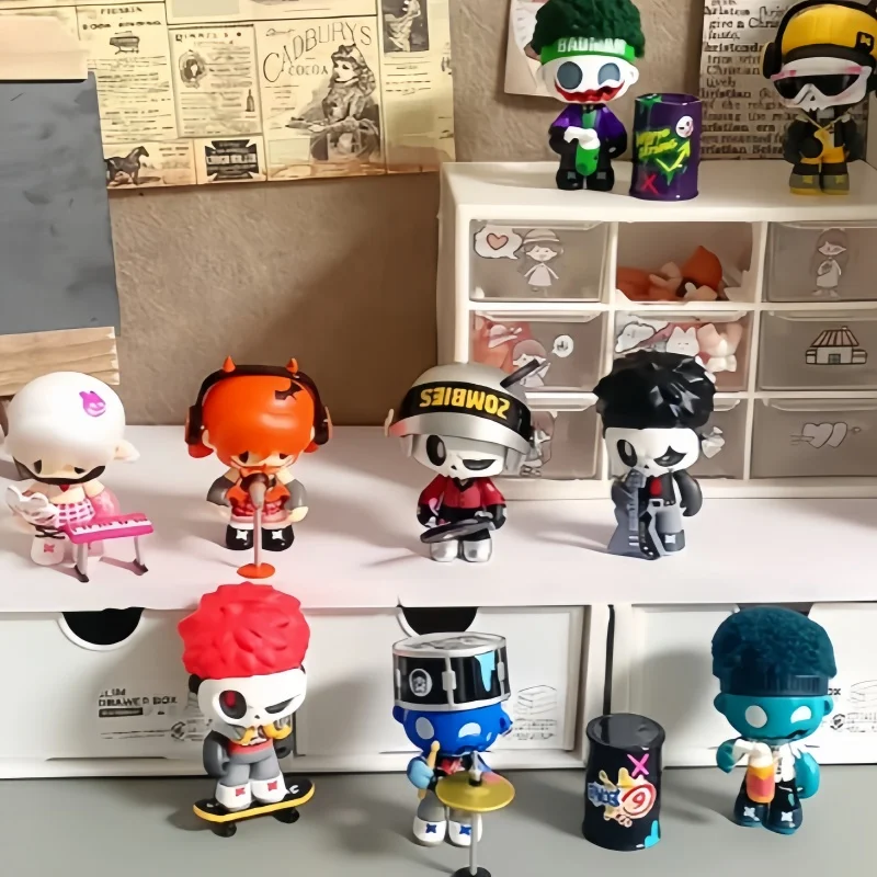 New Genuine Mr.Bone Junior2 Live In A Zombie World Series Mystery Box Mini Action Figures Cartoon Decor Pvc Model Toys Kids Gift
New Genuine Mr.Bone Junior2 Live In A Zombie World Series Mystery Box Mini Action Figures Cartoon Decor Pvc Model Toys Kids Gift