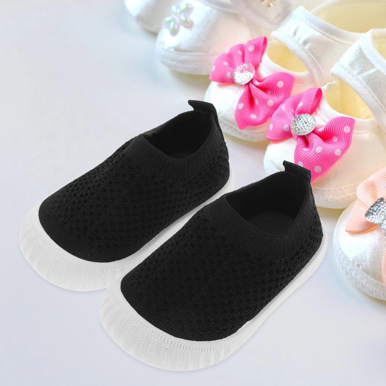 1Pair Baby Walking Shoes Toddler First Walking Shoes Soft Sole Cotton Mesh Design Stylish Fit for Boys Girls
1Pair Baby Walking Shoes Toddler First Walking Shoes Soft Sole Cotton Mesh Design Stylish Fit for Boys Girls
