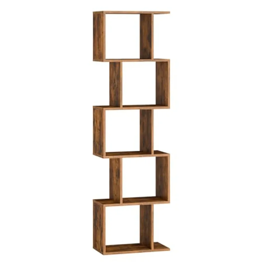 Bookshelf, 5-Tier Bookcase, 9.4 x 15.7 x 62.6 Inch, Storage Shelf with Open Compartments, Modern Style, for Living Room, Bedroo
Bookshelf, 5-Tier Bookcase, 9.4 x 15.7 x 62.6 Inch, Storage Shelf with Open Compartments, Modern Style, for Living Room, Bedroo