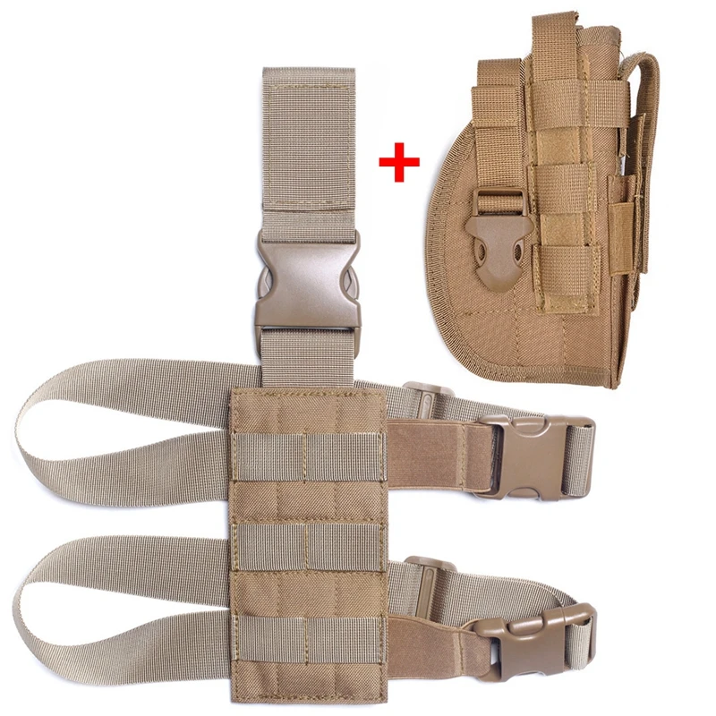 Drop Leg Holster Drop Leg Platform Nylon Tactical MOLLE Drop Leg Holster for Hunting/Paintball/Airsoft for Glock 17/M9/1911/PX4
Drop Leg Holster Drop Leg Platform Nylon Tactical MOLLE Drop Leg Holster for Hunting/Paintball/Airsoft for Glock 17/M9/1911/PX4