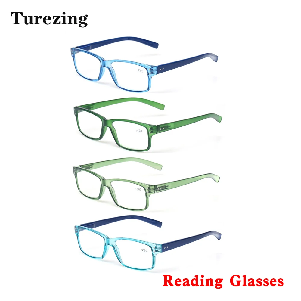 Turezing 4 Pack Reading Glasses Spring Hinge Color Rectangle Frame Men Women Decorative Eyeglasses Prescription Eyewear
Turezing 4 Pack Reading Glasses Spring Hinge Color Rectangle Frame Men Women Decorative Eyeglasses Prescription Eyewear