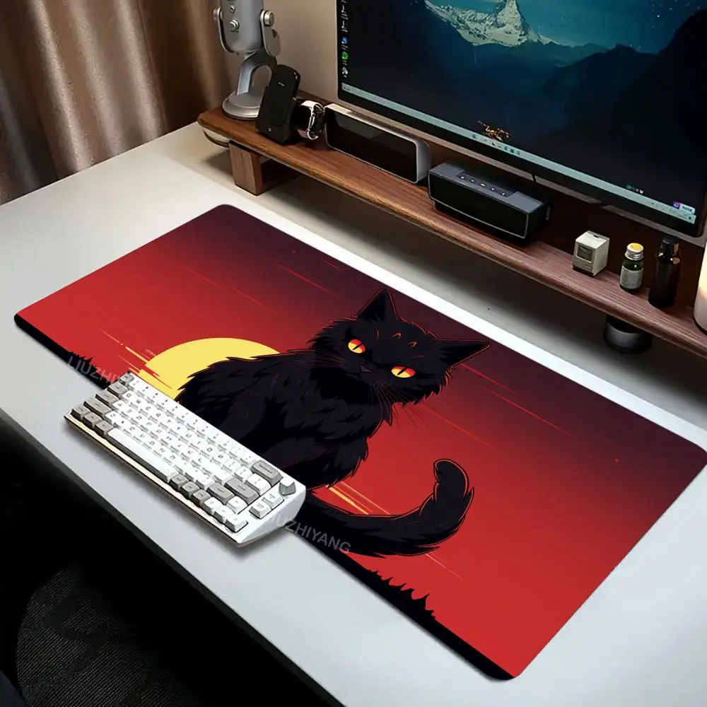 Коврик для мыши Black Cat, большой, для компьютера, офиса, игр, XXL, резиновый, противоскользящий, с прошитыми краями, моющийся, для клавиатуры и стола
Коврик для мыши Black Cat, большой, для компьютера, офиса, игр, XXL, резиновый, противоскользящий, с прошитыми краями, моющийся, для клавиатуры и стола