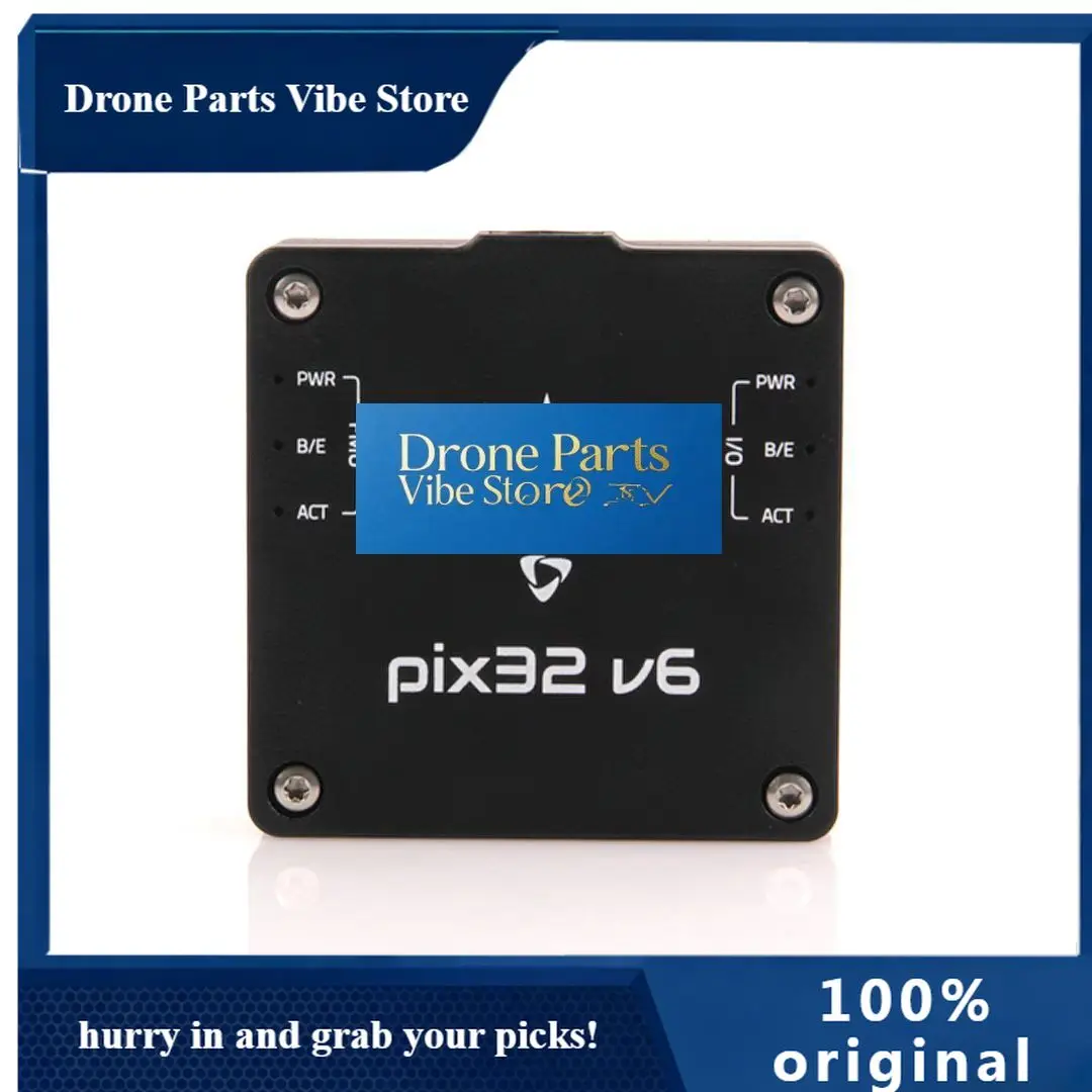 Drone PartsHolybro Pixhawk PIX32 V6 Quad-Axis Multi-Axis Fixed-Wing Flight Control Adapter M9N M10 GPS Module
Drone PartsHolybro Pixhawk PIX32 V6 Quad-Axis Multi-Axis Fixed-Wing Flight Control Adapter M9N M10 GPS Module