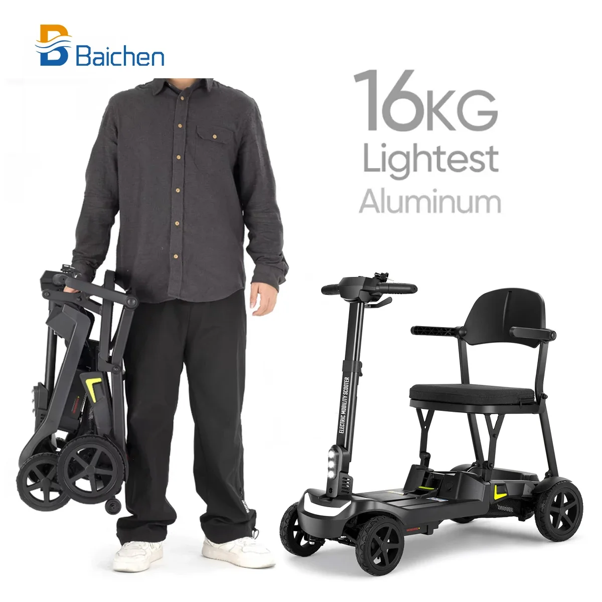 270W Powerful Brushless Motor 20-30KM Long Distance Mobility Scooter Strong Climb Lightweight 4 Wheel Mobility Scooter
270W Powerful Brushless Motor 20-30KM Long Distance Mobility Scooter Strong Climb Lightweight 4 Wheel Mobility Scooter