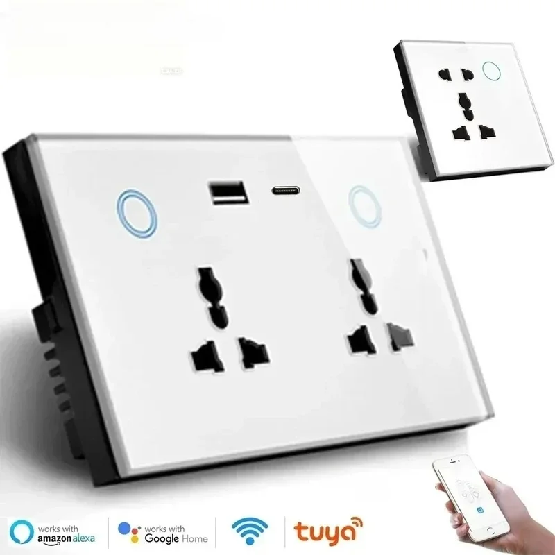 TS Tuya Wi-Fi Smart USB Type-C PD 20 Вт настенная розетка универсальная электрическая розетка выключатель питания беспроводной, Alexa Google Home
TS Tuya Wi-Fi Smart USB Type-C PD 20 Вт настенная розетка универсальная электрическая розетка выключатель питания беспроводной, Alexa Google Home