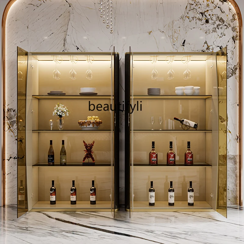 yj15 Light luxury glass wine cabinet against the wall wine cabinet restaurant simple fashion modern paint double door bookcase
yj15 Light luxury glass wine cabinet against the wall wine cabinet restaurant simple fashion modern paint double door bookcase