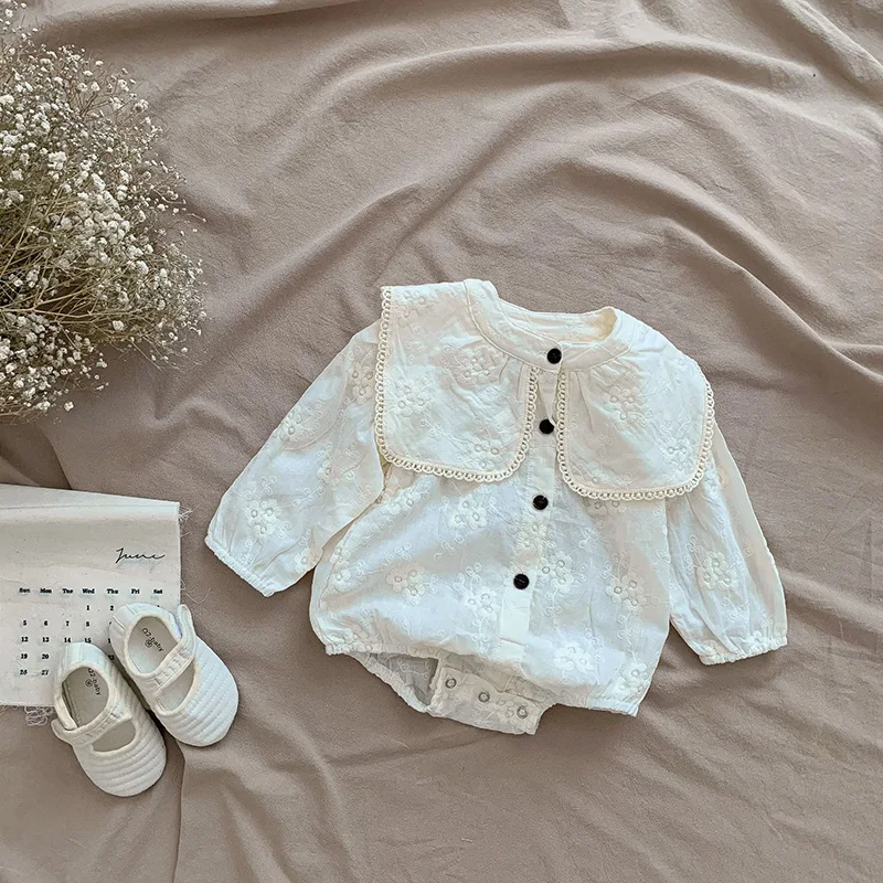 MILANCEL 2022 Autumn New Baby Bodysuits Long Sleeve Infant Girls One Piece Embroidery Toddler Girls Clothing
MILANCEL 2022 Autumn New Baby Bodysuits Long Sleeve Infant Girls One Piece Embroidery Toddler Girls Clothing