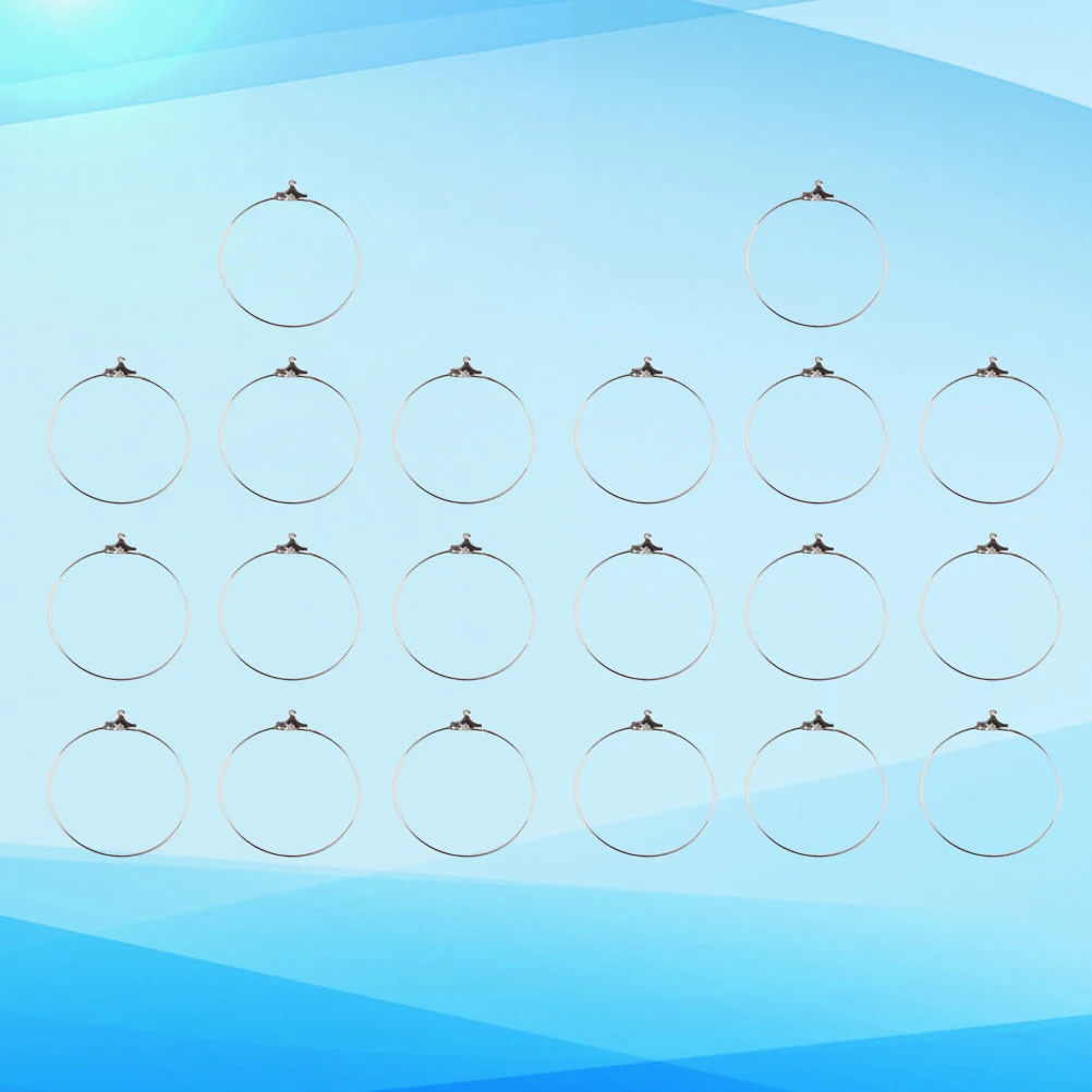 20 PCS Electroplating Earring Accessories Fashionable Earrings DIY Jewelry Bracelet Dorm Hook
20 PCS Electroplating Earring Accessories Fashionable Earrings DIY Jewelry Bracelet Dorm Hook