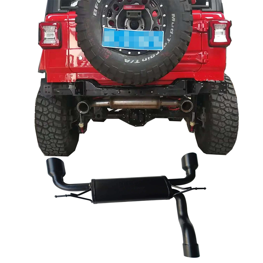 SXMA JL1059 Exhaust System Muffler Kit Dual Outlet steel for Jeep JL for Wrangler 2018+
SXMA JL1059 Exhaust System Muffler Kit Dual Outlet steel for Jeep JL for Wrangler 2018+