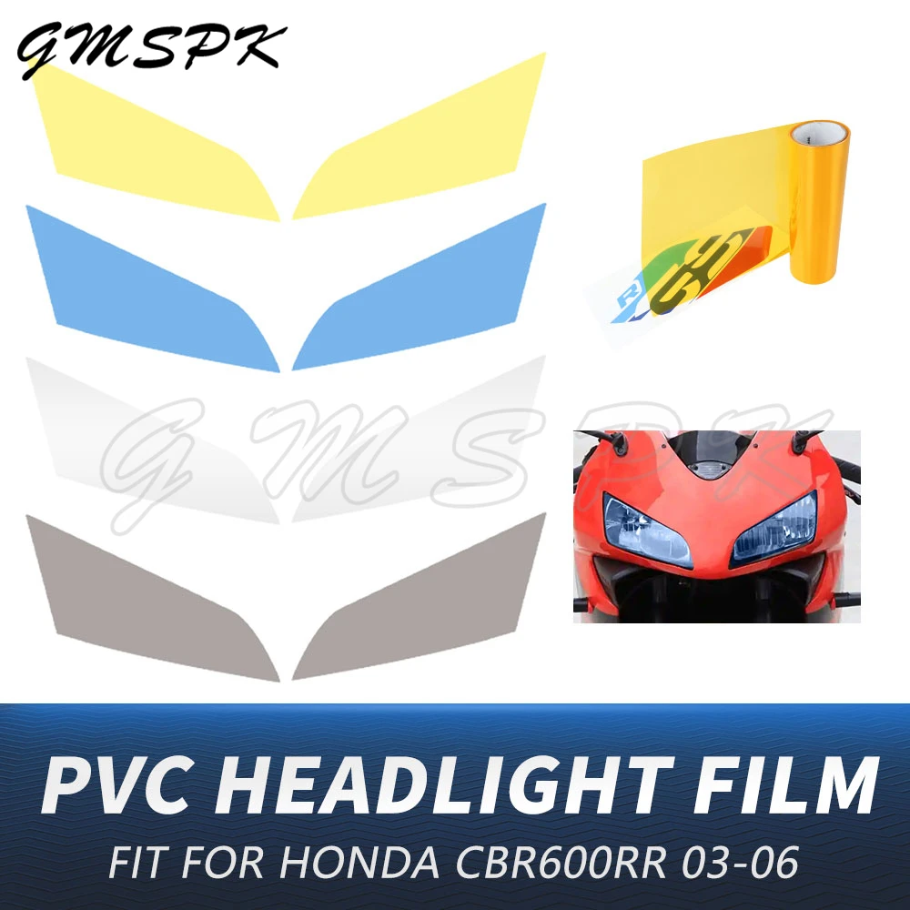 Motorcycle Headlight Film Tint Sticker Fit for HONDA CBR600RR CBR 600 RR F5 2003-2006 Head Light Anti Scratch Protection Decals
Motorcycle Headlight Film Tint Sticker Fit for HONDA CBR600RR CBR 600 RR F5 2003-2006 Head Light Anti Scratch Protection Decals