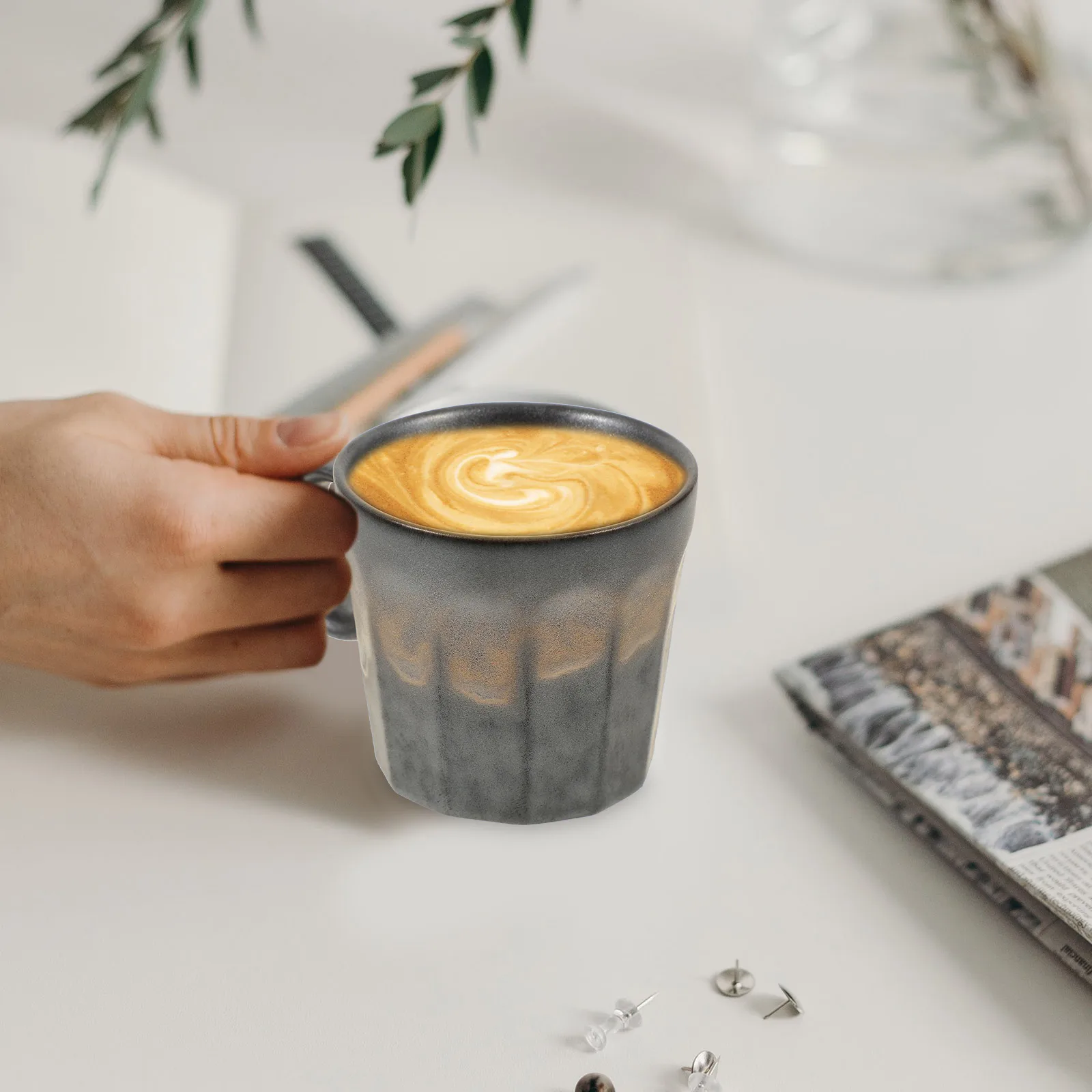 1Pcs Ceramic Coffee Mug Japanese Style Heat Insulation Creative Pattern Beverage Cup for Daily Use Vintage Milk Cup
1Pcs Ceramic Coffee Mug Japanese Style Heat Insulation Creative Pattern Beverage Cup for Daily Use Vintage Milk Cup