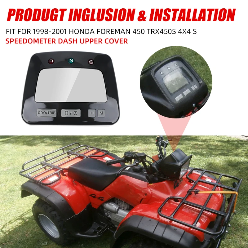 37201-HN0-A01 Верхняя крышка приборной панели, верхняя крышка приборной панели спидометра для Honda Foreman 450 TRX450S 4x4 S 1998 1999 2000 2001
37201-HN0-A01 Верхняя крышка приборной панели, верхняя крышка приборной панели спидометра для Honda Foreman 450 TRX450S 4x4 S 1998 1999 2000 2001