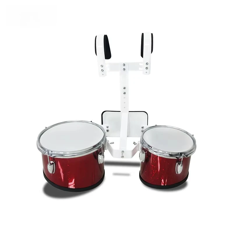 Beginners train percussion instruments with a five-step drum set
Beginners train percussion instruments with a five-step drum set