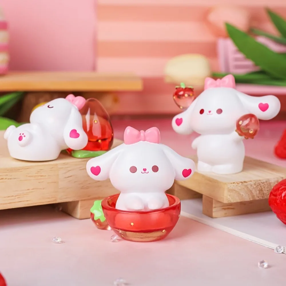 Resin Crafts Strawberry Rabbit Figurine Collection Model Toy Mini Rabbit Ornaments Cartoon Statue Bunny Micro Landscape
Resin Crafts Strawberry Rabbit Figurine Collection Model Toy Mini Rabbit Ornaments Cartoon Statue Bunny Micro Landscape
