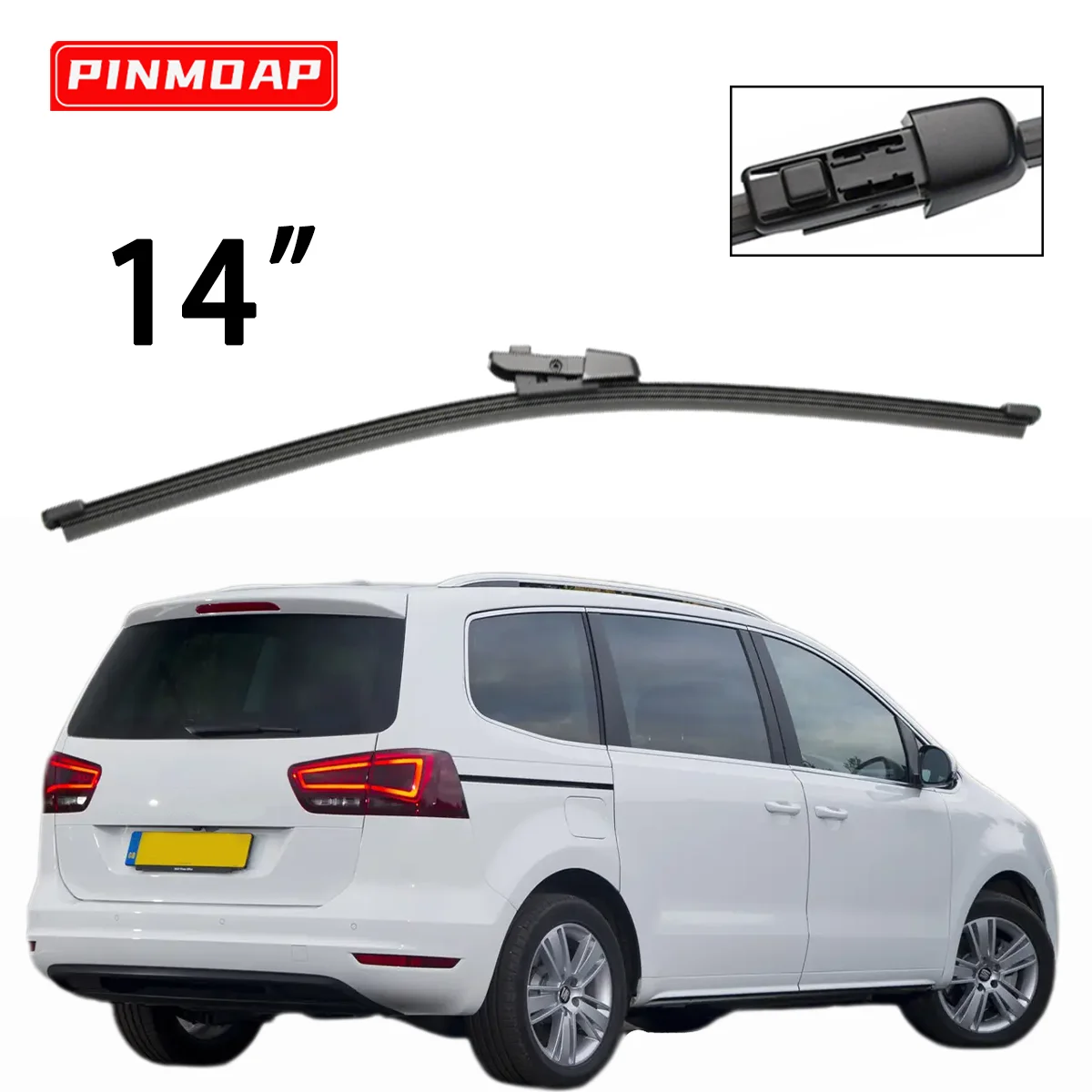 1PC 14" Rear Wiper Blade Applicable For Seat Alhambra Typ 7N 2010-2023 Windshield Windscreen Rear Wiper Blade Car Accessories
1PC 14" Rear Wiper Blade Applicable For Seat Alhambra Typ 7N 2010-2023 Windshield Windscreen Rear Wiper Blade Car Accessories