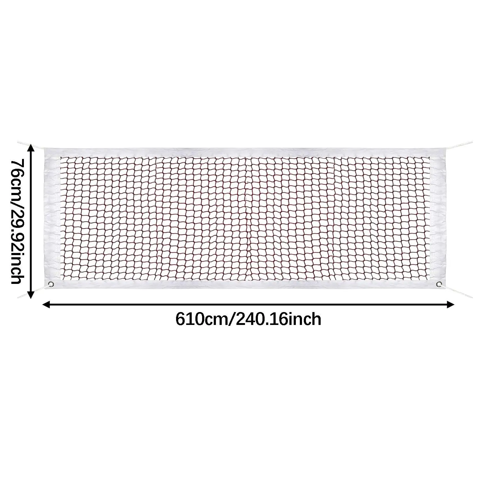 Easy Assemble Volleyball Training Net Durable Replacement Mesh for Indoor Outdoor Fitness Competition
Easy Assemble Volleyball Training Net Durable Replacement Mesh for Indoor Outdoor Fitness Competition