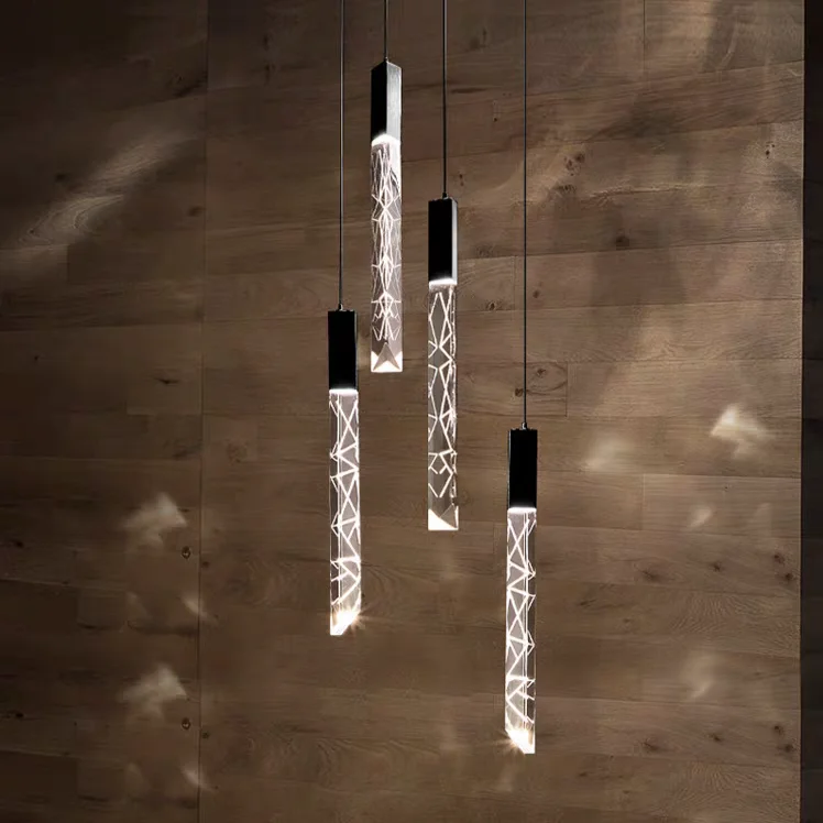 Crystal Diagonal Bar Chandelier Light Luxury Modern Home Decor for Villa Living Room Rotating Hollow Staircase Duplex Art Lamp
Crystal Diagonal Bar Chandelier Light Luxury Modern Home Decor for Villa Living Room Rotating Hollow Staircase Duplex Art Lamp