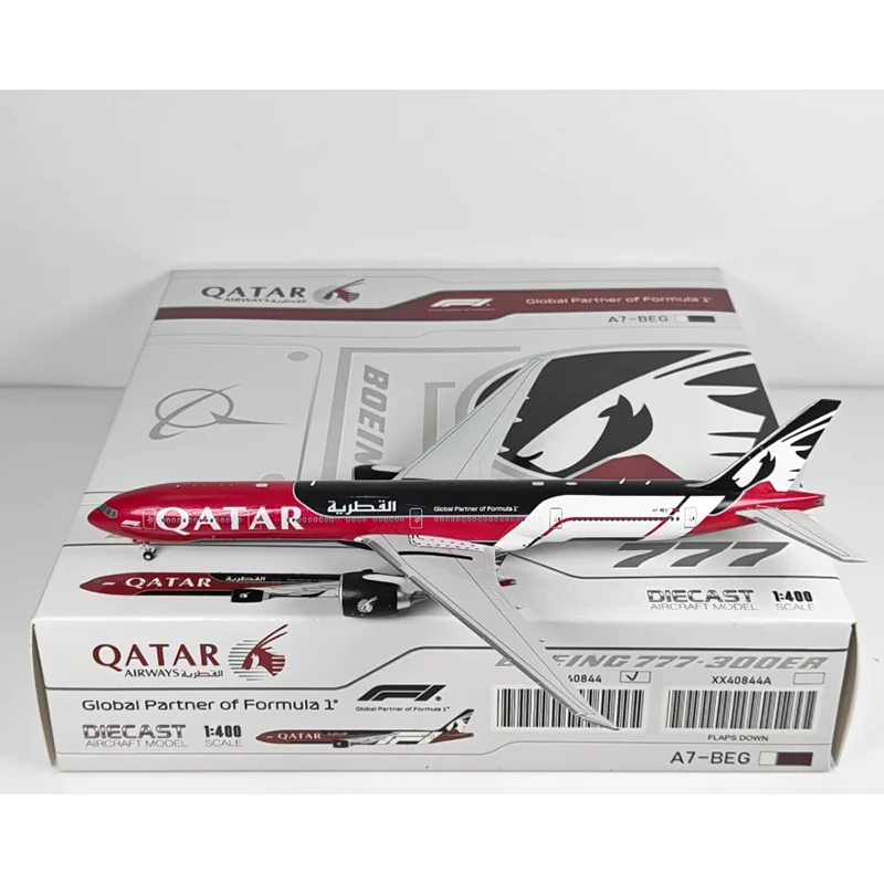 JC Wings 1/400 Scale Qatar Airways B777-300ER A7-BEG Die-cast Alloy Aircraft Model Collectible Decorative Item
JC Wings 1/400 Scale Qatar Airways B777-300ER A7-BEG Die-cast Alloy Aircraft Model Collectible Decorative Item