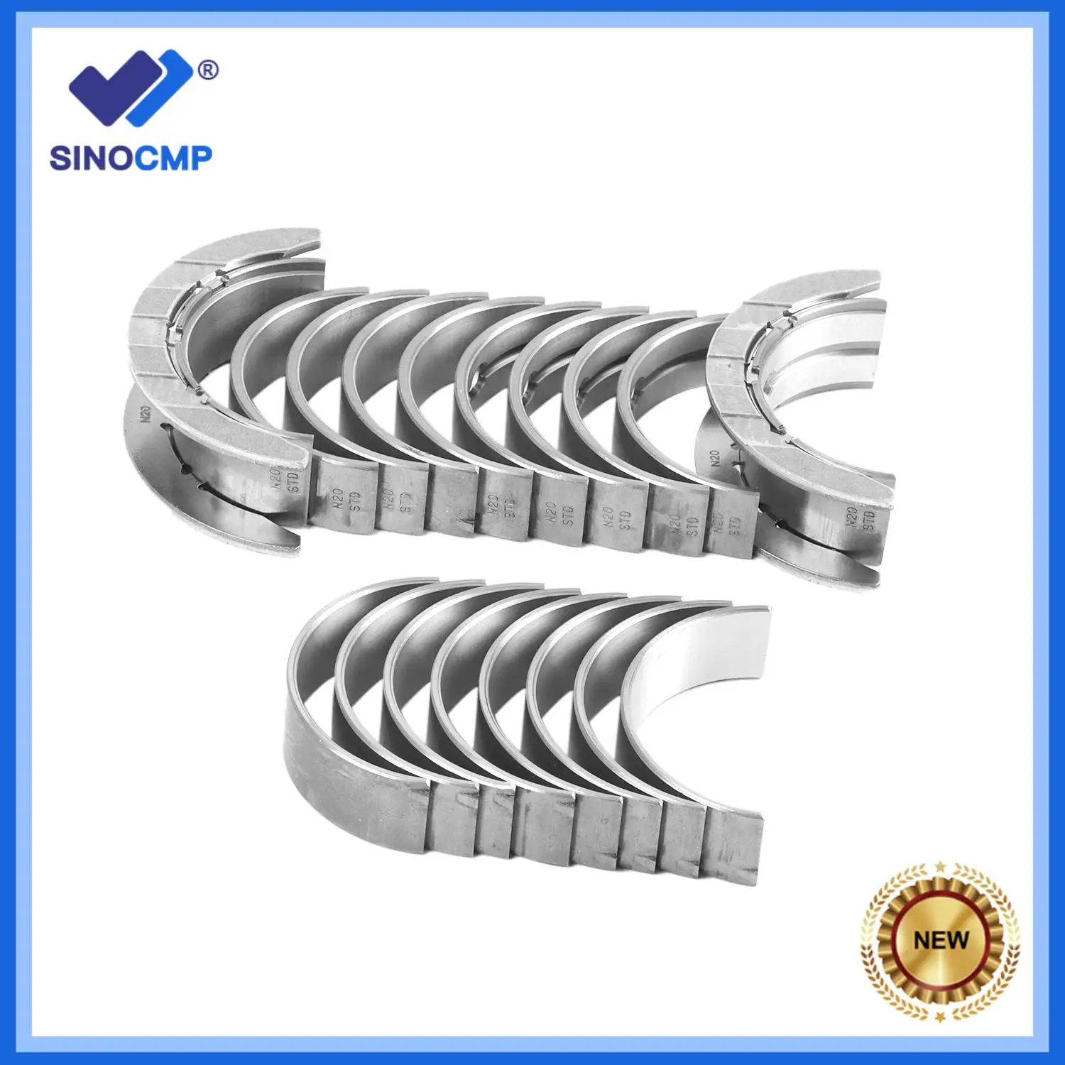 N20B20 Con Rod & Crankshaft Main Bearing Set Fits For BMW F20 F22 F25 F26 F30 F34 320i 328i N20B20A N20B20B 8A/MT 2.0L
N20B20 Con Rod & Crankshaft Main Bearing Set Fits For BMW F20 F22 F25 F26 F30 F34 320i 328i N20B20A N20B20B 8A/MT 2.0L