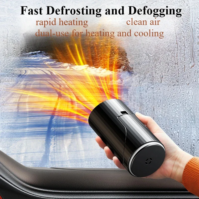 Eary Portable 24V/12V 150W Car Heater Car Fast Heating Window Windshield Defrost Defogger 360°Rotatable Car Interior Accessories
Eary Portable 24V/12V 150W Car Heater Car Fast Heating Window Windshield Defrost Defogger 360°Rotatable Car Interior Accessories