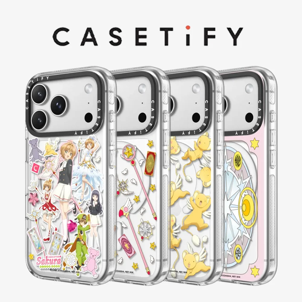 CASETiFY Cardcaptor Sakura Series Magnetic Drop-proof Case for iPhone 16 15 17 14 13 Pro Max Air 15 16 Plus Protect Cover
CASETiFY Cardcaptor Sakura Series Magnetic Drop-proof Case for iPhone 16 15 17 14 13 Pro Max Air 15 16 Plus Protect Cover