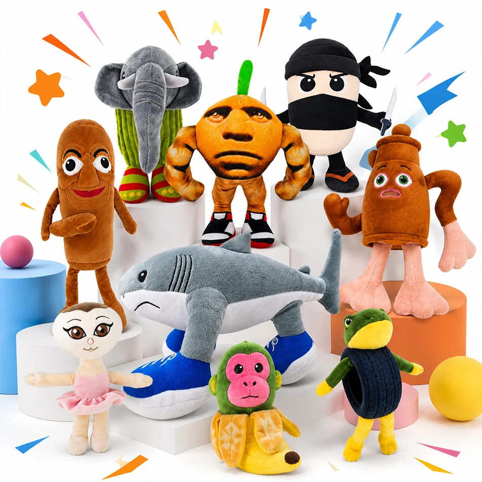 New Hot Tralalelo Tralala Plush Tungtungtung Italian Brainrot Al Tralalero Tralala Plush Doll Stuffed Soft Pillow Custom Toys
New Hot Tralalelo Tralala Plush Tungtungtung Italian Brainrot Al Tralalero Tralala Plush Doll Stuffed Soft Pillow Custom Toys