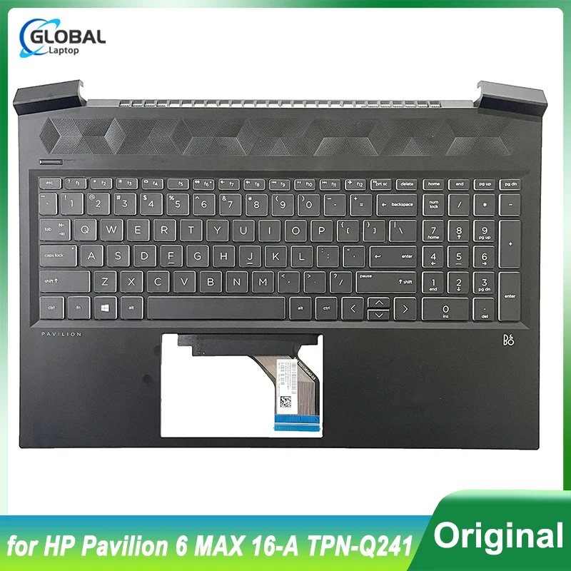 Original New Laptop US Keyboard for HP Pavilion 6 MAX 16-A TPN-Q241 Notebook Palmrest Upper Cover Case Replacement M02037-001
Original New Laptop US Keyboard for HP Pavilion 6 MAX 16-A TPN-Q241 Notebook Palmrest Upper Cover Case Replacement M02037-001
