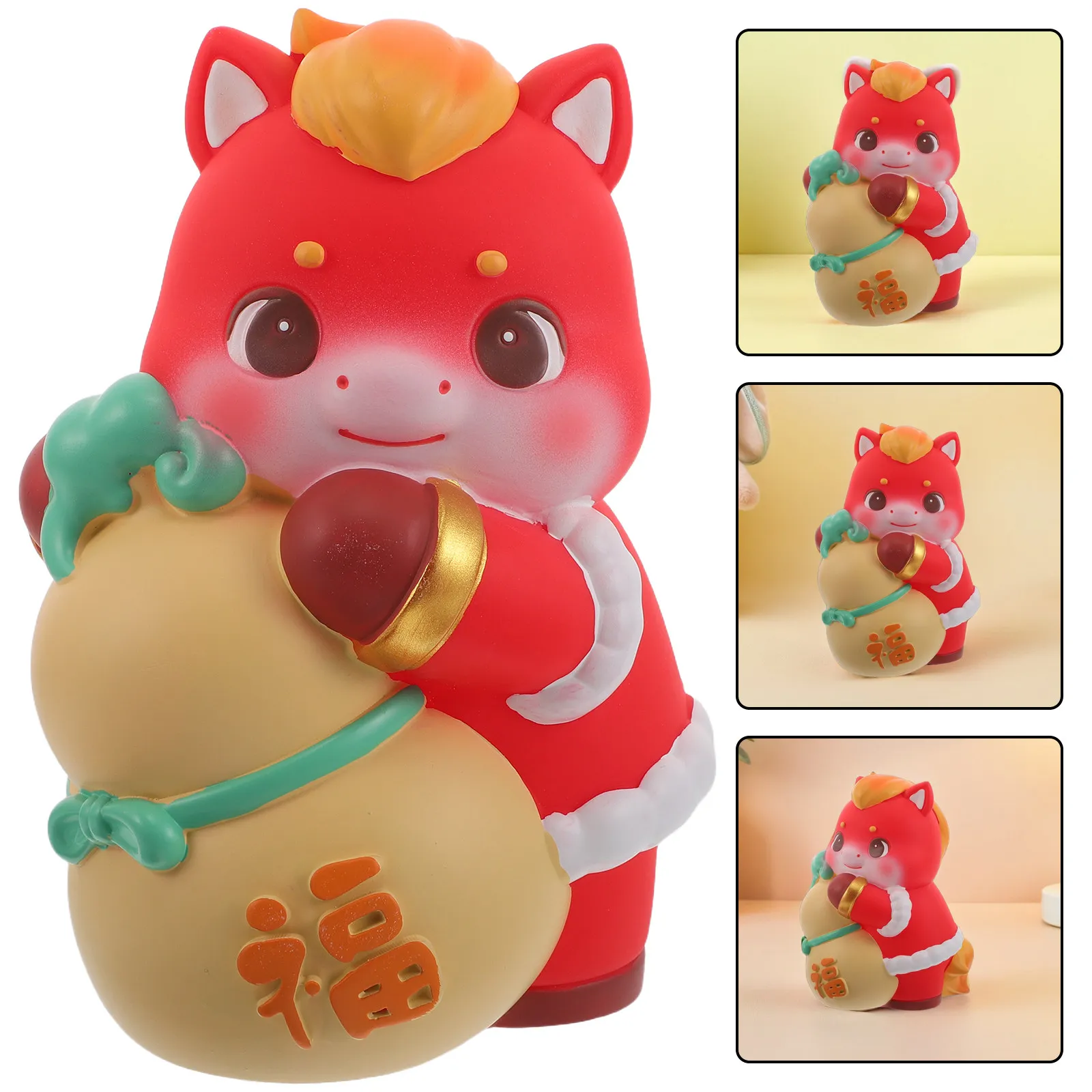 2026 Year of The Horse Cartoon Zodiac Money Box Kids Vinyl Coin Bank Desktop Saving Jar Spring Festival Lunar New Year Horse
2026 Year of The Horse Cartoon Zodiac Money Box Kids Vinyl Coin Bank Desktop Saving Jar Spring Festival Lunar New Year Horse
