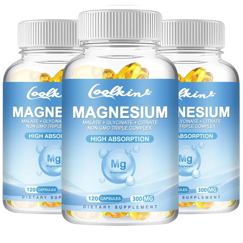 Magnesium Complex Supplement, for Nerves & Heart Health, Strengthens Bones, Energy Metabolism, Deep Sleep, Immune Boost
Magnesium Complex Supplement, for Nerves & Heart Health, Strengthens Bones, Energy Metabolism, Deep Sleep, Immune Boost